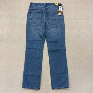 CAT Caterpillar Rigid Work Jeans Mens 30 x 30 Tough 100% Cotton Denim Pants